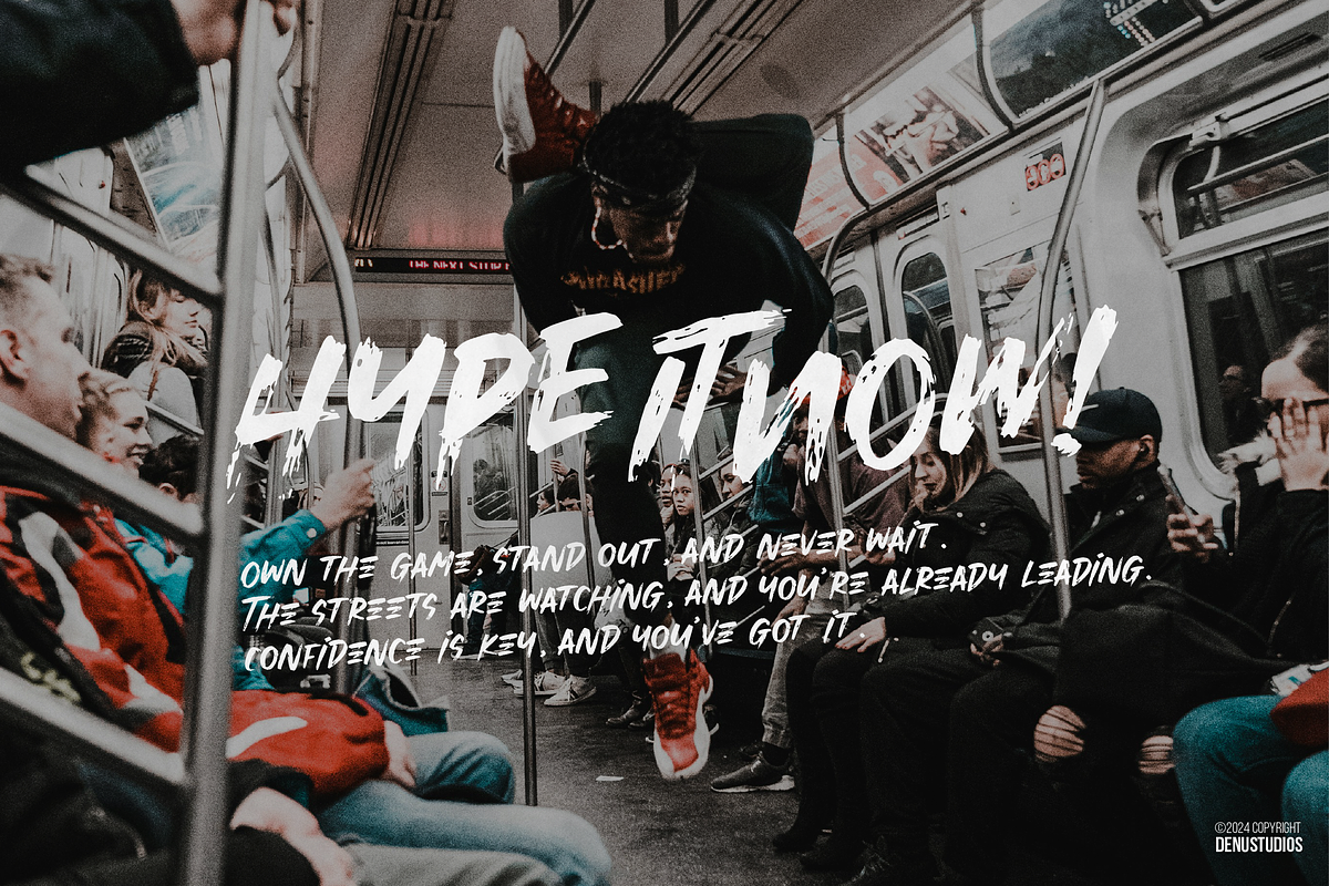 Higher Peace | Rough Brush Duo Font, a Font by Denustudios (Photo 7 of 13)