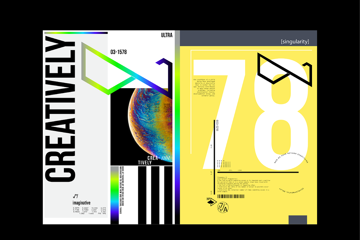 10 Fully Editable Typographic Poster, a Graphic by NoSpoon Design (Photo 2 of 8)