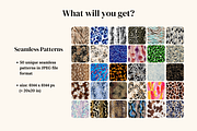Animal Abstract Patterns - part 3, a Pattern Graphic by Ninterints (Thumbnail 2 of 21)