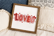 Loved PNG, Valentine's Day PNG, Prep, an Illustration by Libby Wishes (Thumbnail 5 of 5)