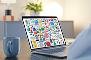Business Clipart - 100 Elements, a Finance Illustration by barsrsind (Thumbnail 2 of 3)