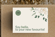 Floral thank you card, a Card Template by Elegant_Studio44 (Thumbnail 6 of 7)