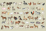 FARM ANIMALS Encyclopedia, an Animal Illustration by Anastezia Luneva (Thumbnail 2 of 14)