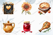Rustic Friendsgiving Thanksgiving, an Illustration by designcity5 (Thumbnail 2 of 5)