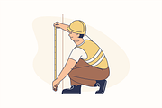Construction Worker Illustration, an Object Graphic by Jump Studio (Thumbnail 10 of 12)