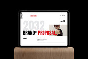 Brand Proposal Template Landscape, a Brochure Template by NorthPeak (Thumbnail 2 of 10)