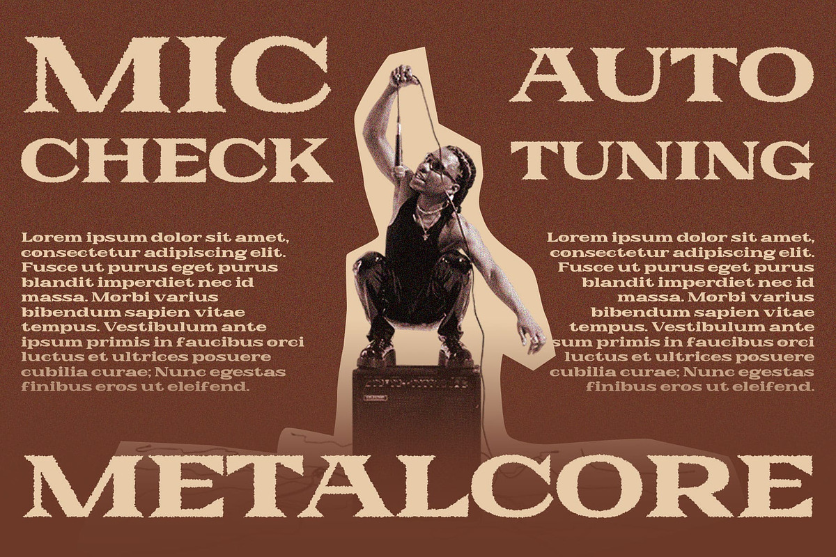 Galeno Rough, a Serif Font by Craft Supply Co. (Photo 4 of 8)