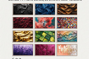 500 Abstract Textural Frame Tv Art, an Abstract Photo by PrintablesByFranklyn