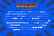 Brootahh Comic Typeface, a Sans Serif Font by alit design (Thumbnail 15 of 16)
