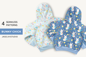 Bunny Chick - Blue