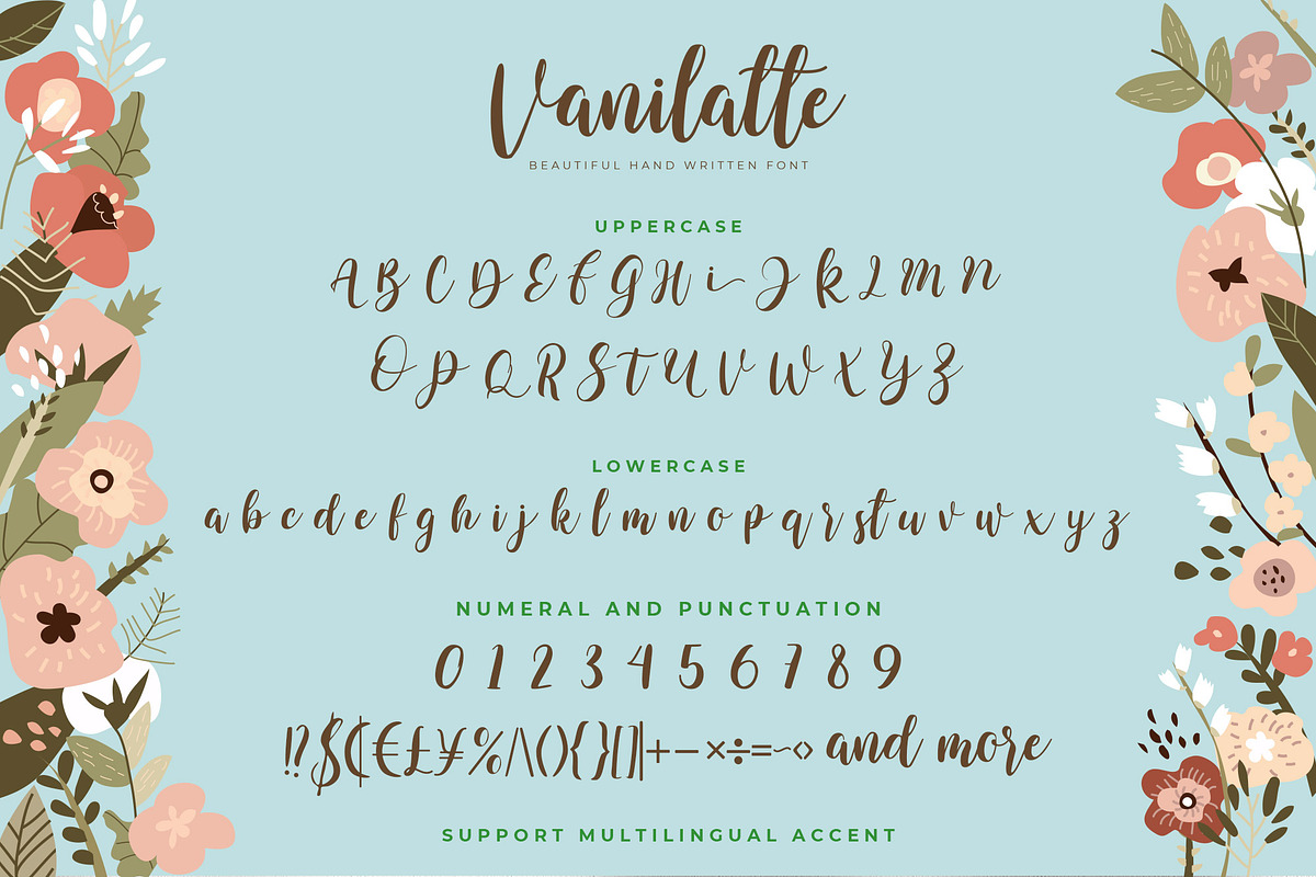 Vanilatte - Beatiful Hand Written, a Script Font by Almarkhatype (Photo 2 of 8)
