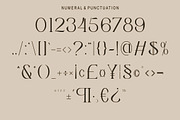 Fevita, a Serif Font by Kenrichi (Thumbnail 9 of 12)