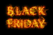 Fire font GRAPHIC Hot font Flame, an Illustration by Art Loft (Thumbnail 3 of 6)