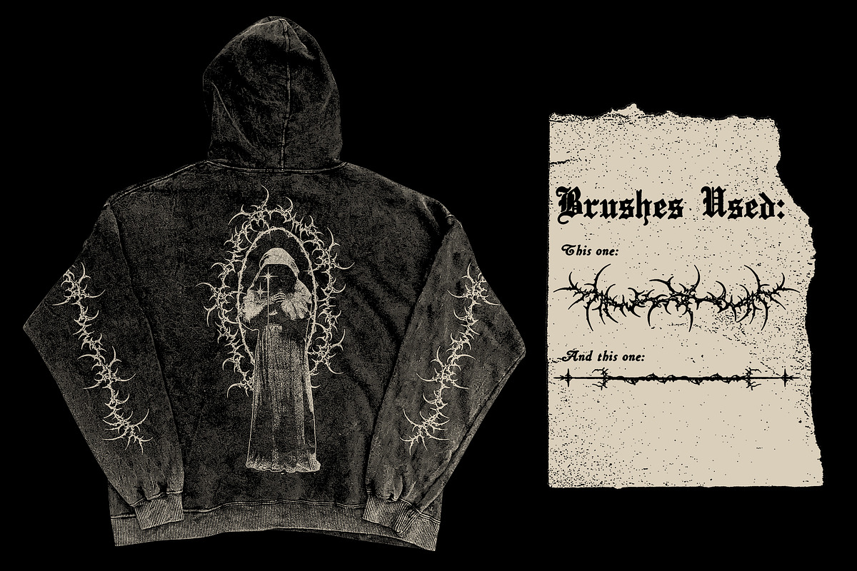 Cursed Illustrator Brushes, a Brush Add-On by MiksKS (Photo 12 of 24)