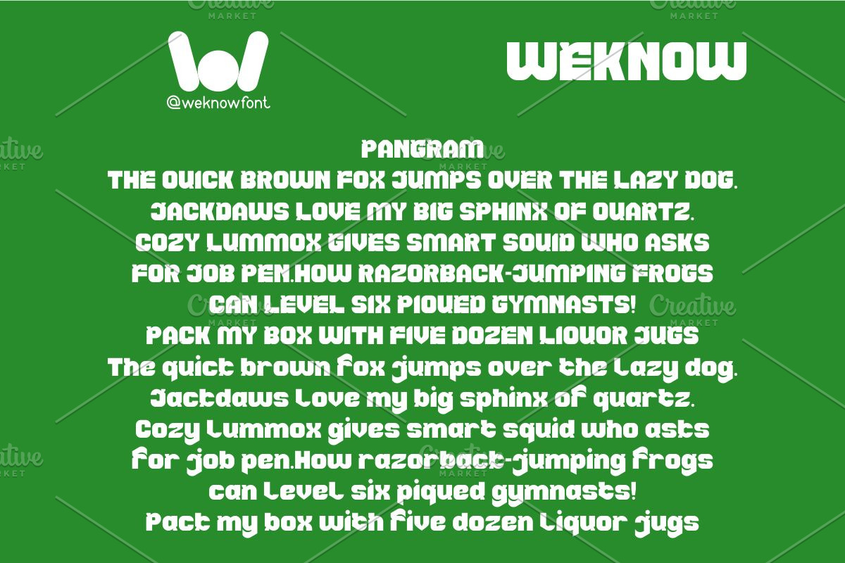 Science Preacher font, a Font by weknow (Photo 6 of 8)