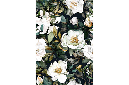 illustration of flowers and leaves, an Illustration by Neirfy