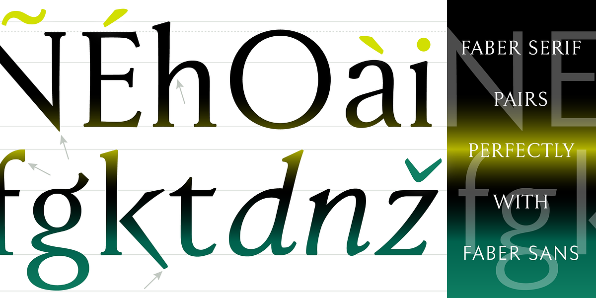 Faber Serif Pro, a Serif Font by ingoFonts (Photo 9 of 9)