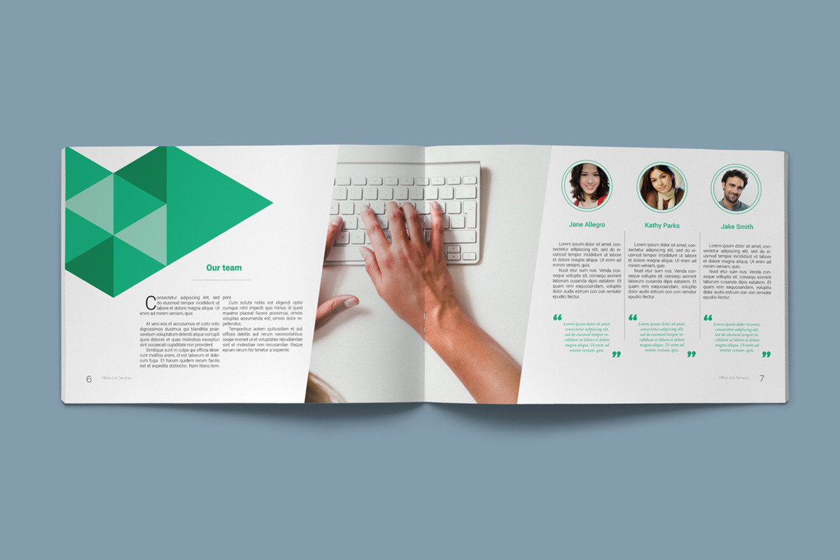 Company Profile, a Stationery Template by Kahuna Design (Photo 3 of 17)