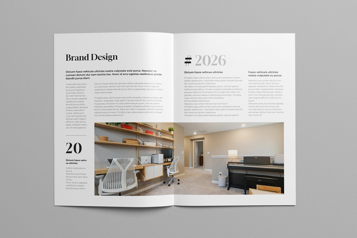 Work Portfolio | Canva & InDesign preview 4