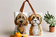 Hairy Doodle Dogs Illustrations, an Animal Illustration by PrintHaven Designs (Thumbnail 11 of 12)