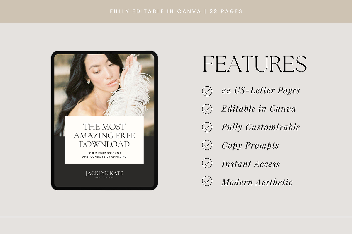 Lead Magnet Template | Canva, a Marketing Template by Rosetta Lane Design (Photo 5 of 8)