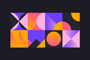 Abstract Seamless Patterns Shapes, a Pattern Graphic by Neo Geo (Thumbnail 7 of 12)