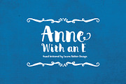 Anne With an E, a Handwritten Font by Laura Bolter Design (Thumbnail 1 of 6)