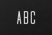 OCD Narrow, a Sans Serif Font by Clint English (Thumbnail 2 of 5)
