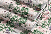 Blush Pink Garden Wallpaper, a Wallpaper Graphic by Webvilla Studio (Thumbnail 5 of 6)