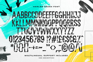 Harlem Brush Font