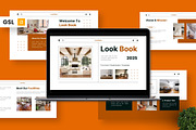 Look Book - Furniture Google Slide, a Presentation Template by Deepslide Studio (Thumbnail 1 of 6)