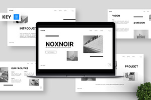 Noxnoir - Keynote Templates, a Presentation Template by Deepslide Studio