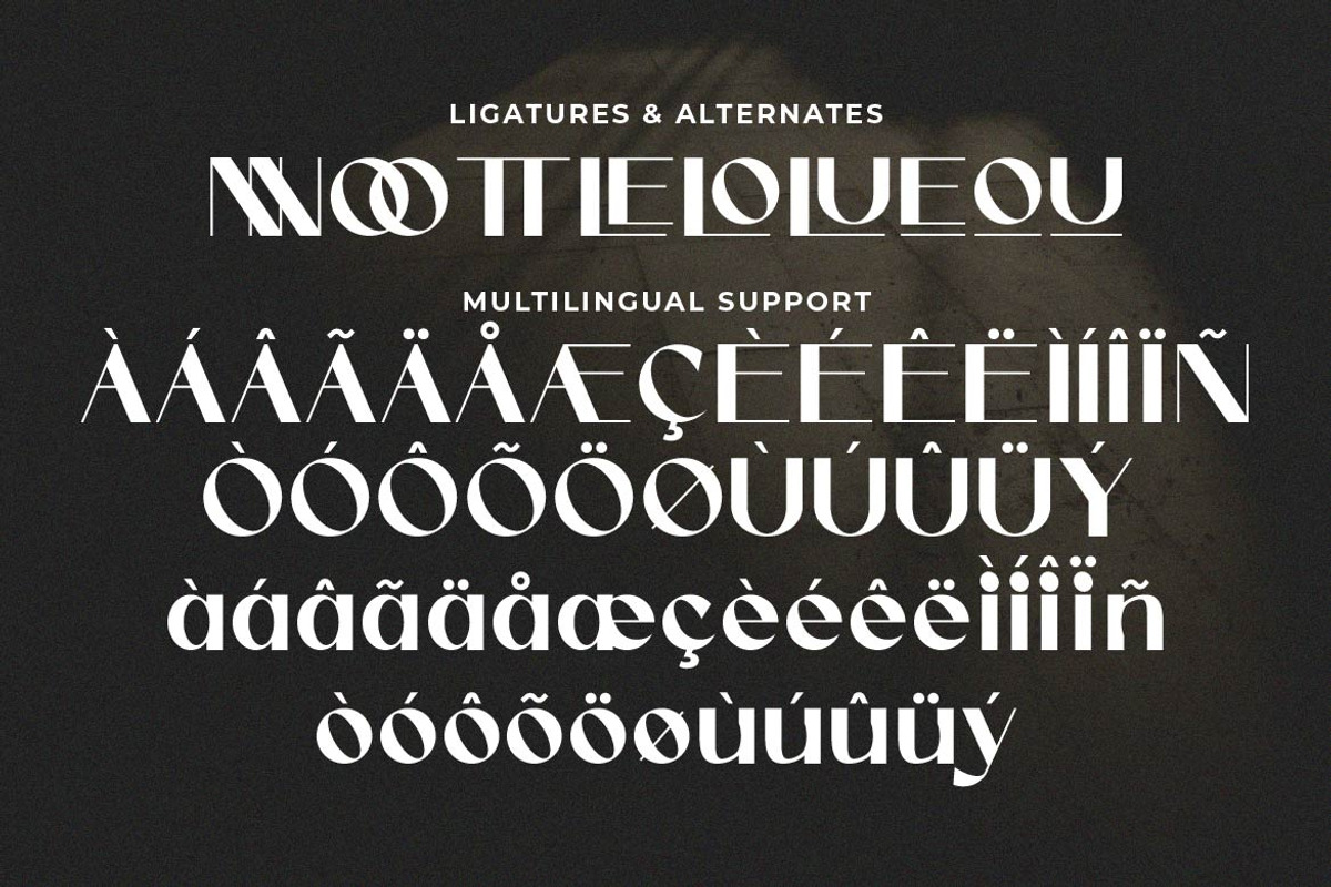 Vetto – Luxury Sans Serif Font, a Sans Serif Font by Artiveko (Photo 5 of 8)