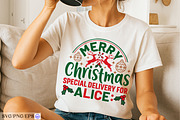 Merry Christmas Special Delivery for, a Graphic by mh_arif (Thumbnail 3 of 4)