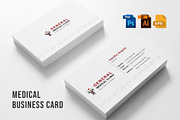Medical Business Card, a Business Card Template by graphicsunday (Thumbnail 1 of 5)