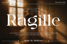 Ragille - Elegant Display Serif