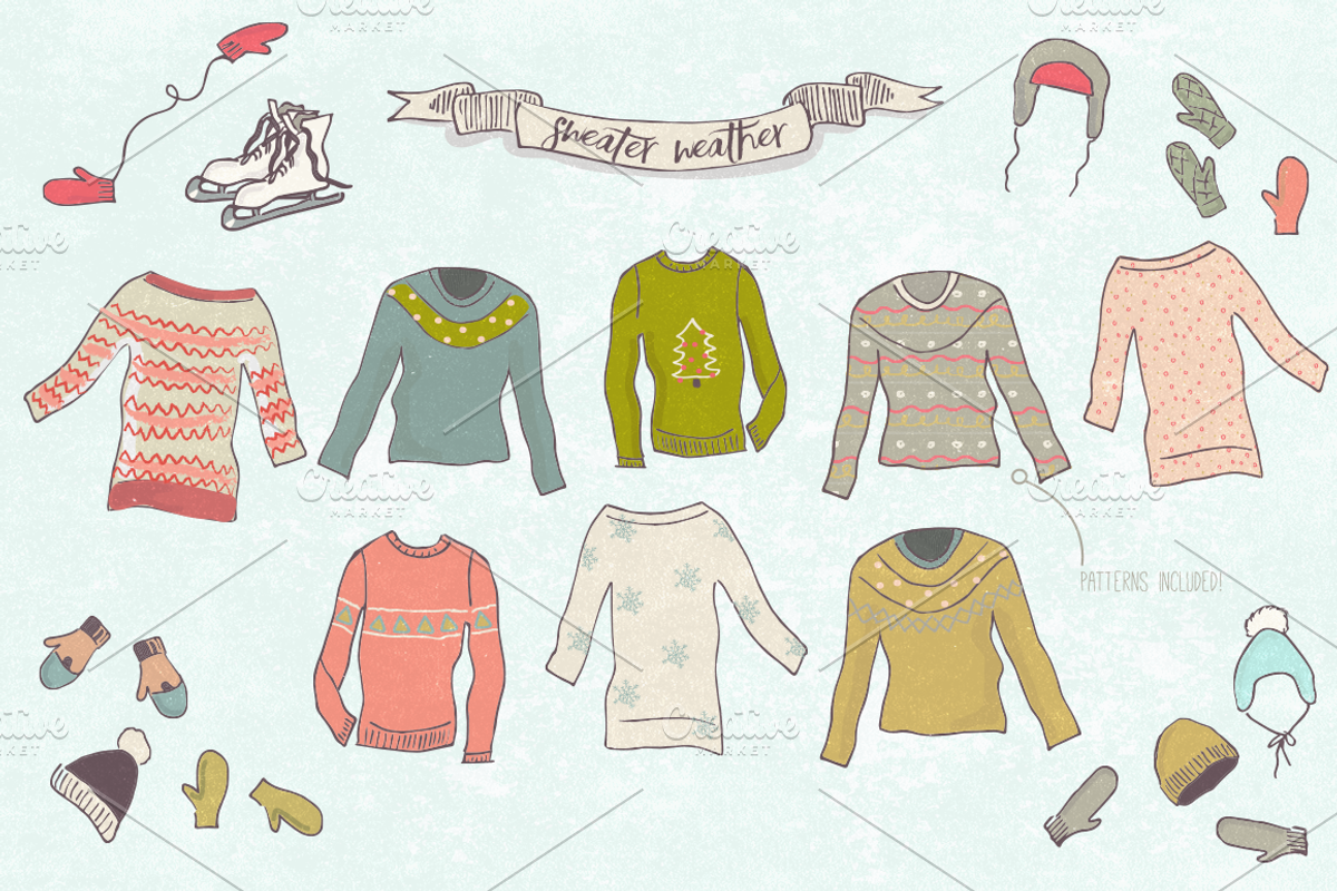 Warm & Cozy Illustration Pack, an Illustration by Heather Marie  (Photo 4 of 7)