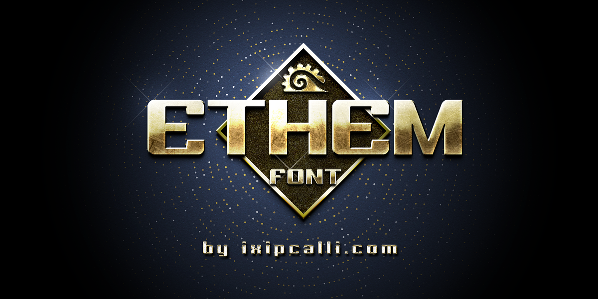 Ethem, a Sans Serif Font by Ixipcalli (Photo 1 of 5)