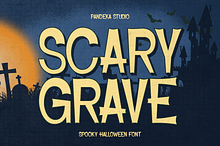Scary Grave - Spooky Halloween Font