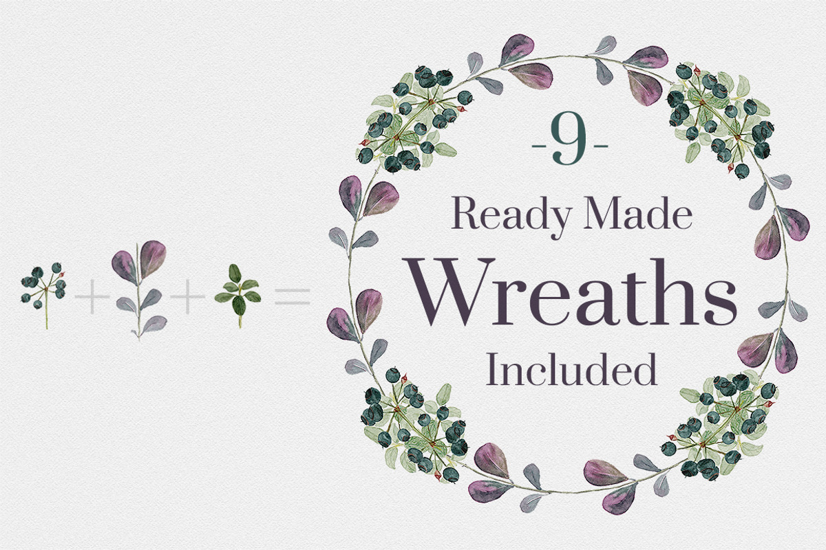 Custom Wreath Creator With Flowers, an Illustration by emine (Photo 4 of 5)