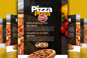 Pizza Poster Template