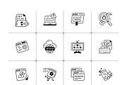 Animated Web Development Icons, an Outline Icon by Vectors Market (Thumbnail 6 of 8)