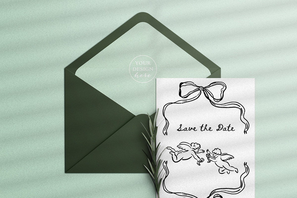 Whimsical Wedding Clipart, an Object Illustration by Teresa Art Store (Photo 10 of 11)
