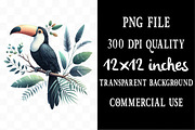 Safari Watercolor Clipart, an Illustration by Designking (Thumbnail 4 of 5)