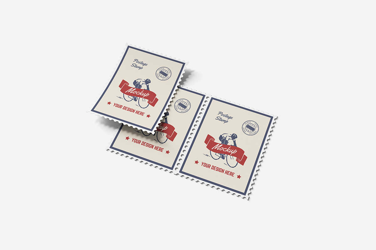 Postage Stamp Mockup, a Product Mockup by Indah (Photo 6 of 6)