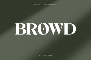 Astorica Display - Font Family