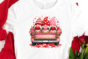 Gnomes Leopard Truck Valentine’s Day, an Illustration by DreamCafeArt (Thumbnail 5 of 8)