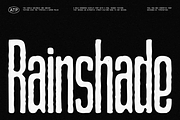 Rainshade Rough - Condensed Font, a Sans Serif Font by Typeparties (Thumbnail 5 of 14)