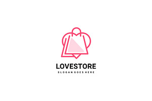 Romantic Shopping & Gift Logo