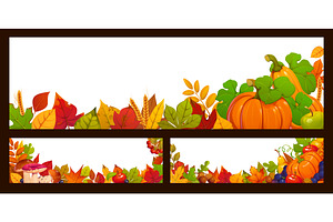Thanksgiving harvest food, autumn
